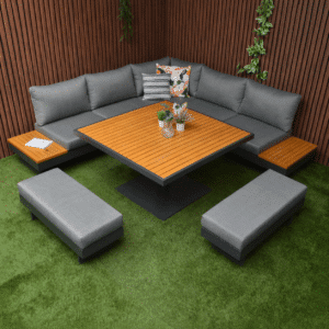 Gartenlounge Dining Toscane XXL de Luxe verstellbares Gartenset