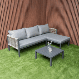 Loungeset Ibiza Modern Ecksofa Chaiselongue Rechts Gartenset