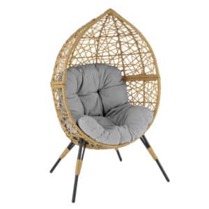 Gartensessel Oskar Braun mit Kissen