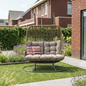 Hängesessel Twin Double Relax 2-Sitzer Anthrazit