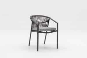 Gartenstuhl Valencia Anthrazit Relax Dining (stapelbar)