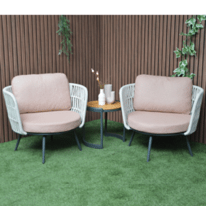 Bistroset Sophia Drehbare Relaxstühle mit Tisch