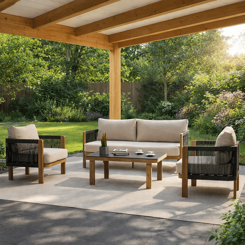 Gartenlounge Sens-Line Palermo Sessel-Bank