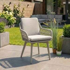 Gartensessel Dakota Warmweiß Relax Dining