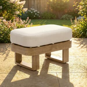 Hocker Santiago passend für Gartenlounge und Relaxstuhle