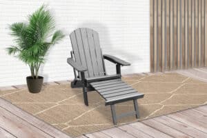 Relaxstuhl SenS-Line Montreal Grau HIPS Kunststoff