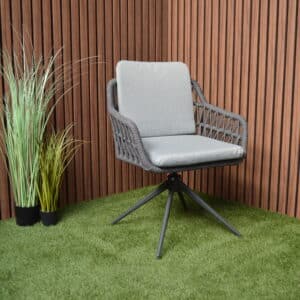 Gartensessel Sevilla Drehbar Anthrazit