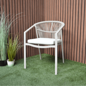 Gartensessel Valencia Warmweiß