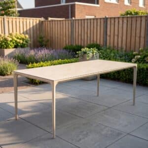 Gartentisch Vienna Warmweiß 200 cm Dining Esstisch