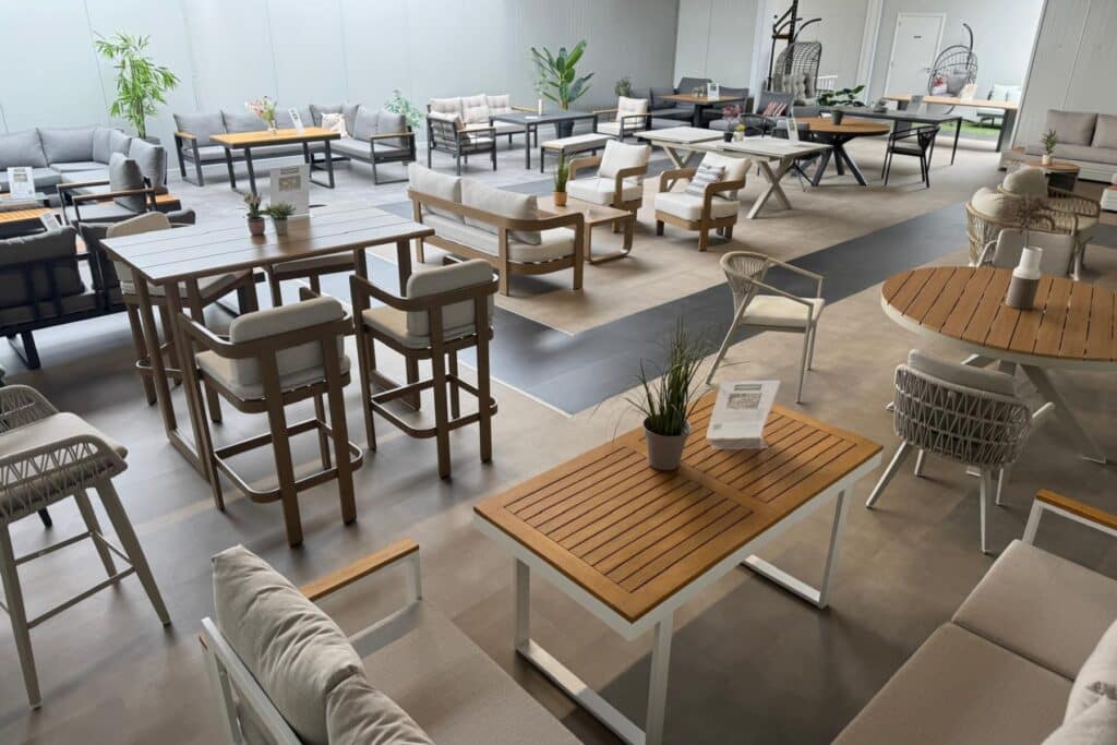 Gartenmoebelshop showroom Nieuwleusen